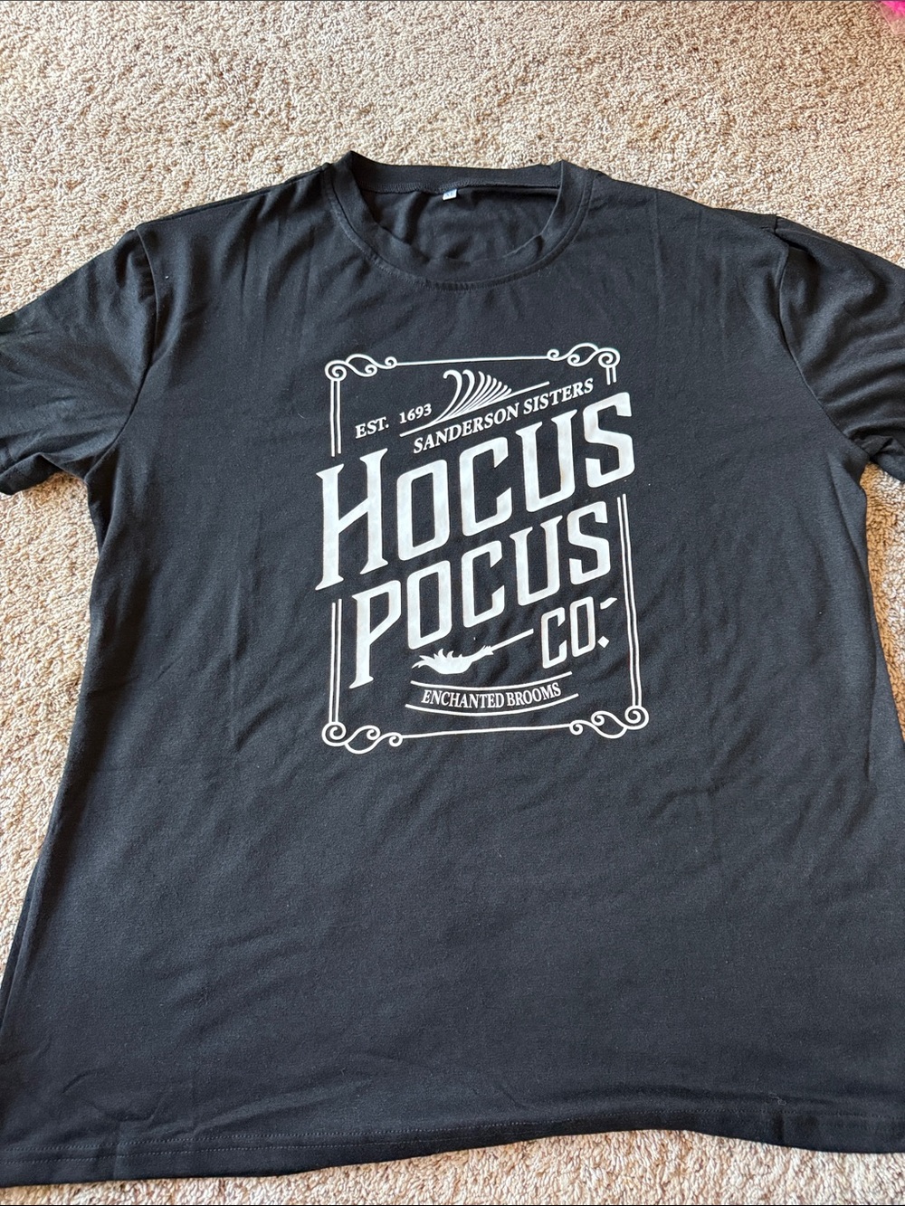 Hocus Pocus Co. Graphic T-Shirt - Black